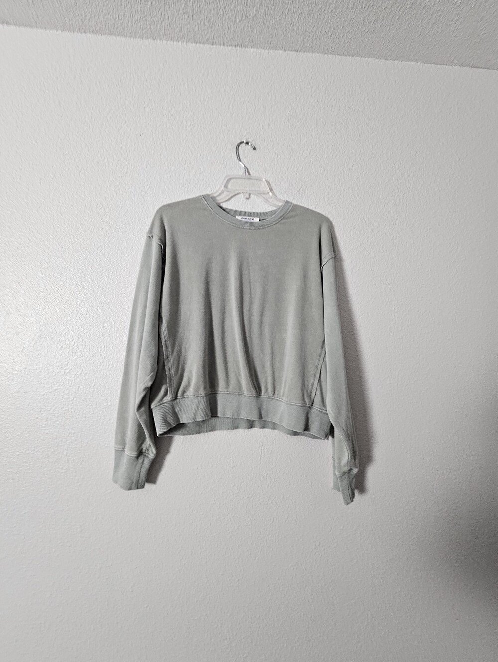 Double Zero Sage Green Crewneck Sweatshirt